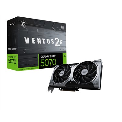 MSI GeForce RTX 5070 12GB GDDR7 Ventus 2X OC Κάρτα Γραφικών V532-003R