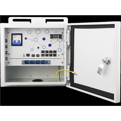 Level One OSW-1061 Managed L2 PoE+ Switch με 8 Θύρες Gigabit (1Gbps) Ethernet και 2 SFP Θύρες