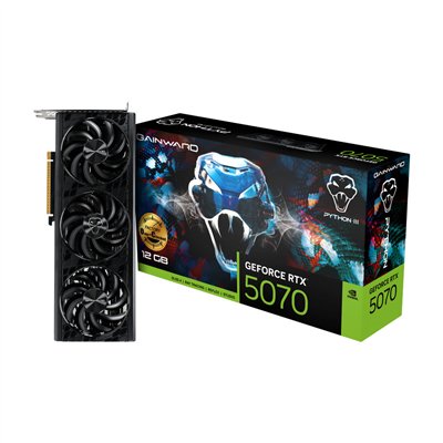Gainward GeForce RTX 5070 12GB GDDR7 Python III OC Κάρτα Γραφικών