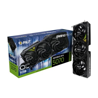 Palit GeForce RTX 5070 12GB GDDR7 GamingPro-S OC Κάρτα Γραφικών NE75070T19K9-GB2050U