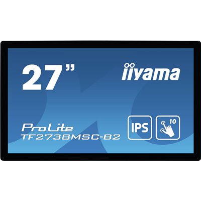 Iiyama POS Monitor ProLite 27" LED με Ανάλυση 1920x1080 TF2738MSC-B2