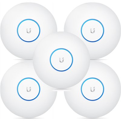 Ubiquiti UAP-AC-PRO Access Point Wi‑Fi 5 Dual Band (2.4 & 5GHz) σε Πενταπλό Kit