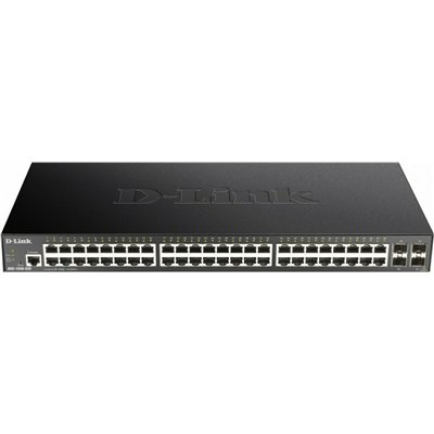 D-Link DGS-1250-52X Managed L2 PoE+ Switch με 48 Θύρες Gigabit (1Gbps) Ethernet και 4 SFP Θύρες