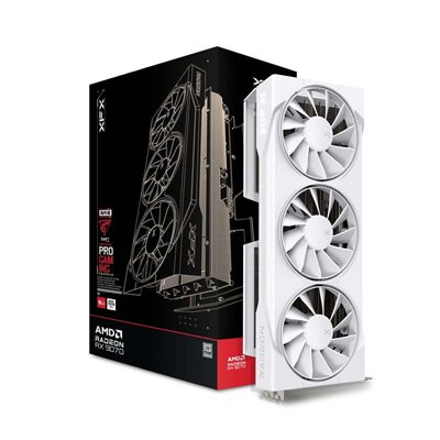 XFX Radeon RX 9070 16GB GDDR6 Swift OC White Κάρτα Γραφικών RX-97SWFT3W7