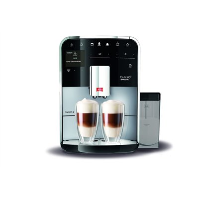 Melitta Barista T Smart F83/0-101 Αυτόματη Μηχανή Espresso 1450W Πίεσης 15bar με Μύλο Άλεσης Ασημί