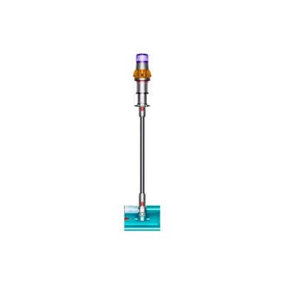 Dyson V15s Detect Submarine Επαναφορτιζόμενη Σκούπα 2 σε 1 Stick & Χειρός Yellow / Iron / Nickel