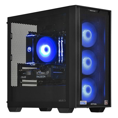 Actina 5901443335832 Gaming Desktop PC (Ryzen 5-5600/16GB DDR4/1TB SSD/Radeon RX 7600/No OS)