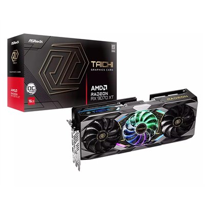 ASRock Radeon RX 9070 XT 16GB GDDR6 Taichi OC Κάρτα Γραφικών RX9070XT TC 16GO
