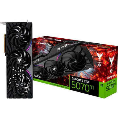 Gainward GeForce RTX 5070 Ti 16GB GDDR7 Phoenix-S Κάρτα Γραφικών NE7507T019T2-GB2031K