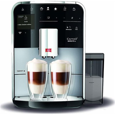 Melitta F85/0-101 Αυτόματη Μηχανή Espresso 1450W Πίεσης 15bar για Cappuccino με Μύλο και Wi-Fi Μαύρη
