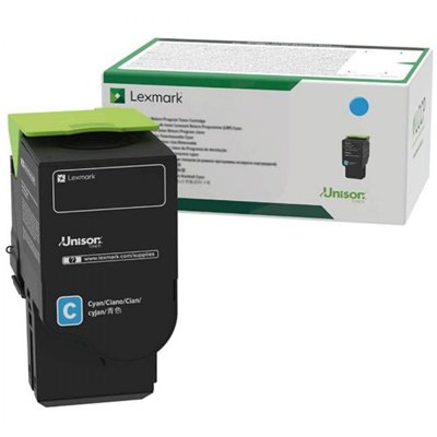 Lexmark 75M20C0 Γνήσιο Toner Laser Εκτυπωτή Κυανό 2000 Σελίδων