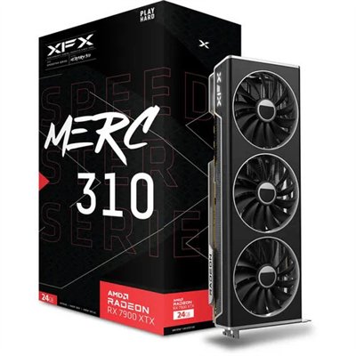 XFX Radeon RX 7900 XTX 24GB GDDR6 Speedster MERC 310 Κάρτα Γραφικών RX-79XMERCB9