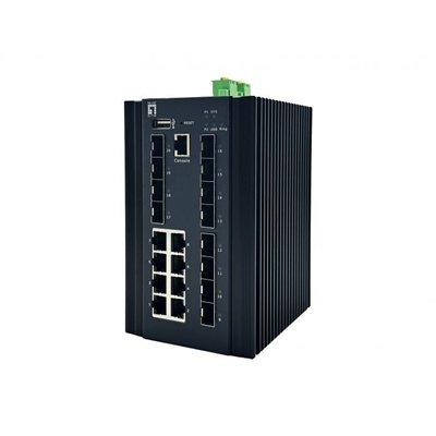 Level One IGX-2072 Managed L2 Switch με 8 Θύρες Gigabit (1Gbps) Ethernet και 12 SFP Θύρες