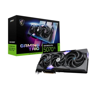 MSI GeForce RTX 5070 Ti 16GB GDDR7 Gaming Trio OC Κάρτα Γραφικών V531-240R