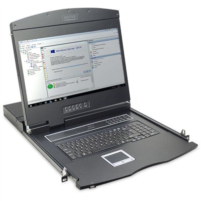 Aten KVM Switch Digitus Console 19" 1HE TFT