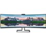 Philips 499P9H Ultrawide VA HDR Curved Monitor 48.8" 5120x1440 με Χρόνο Απόκρισης 5ms GTG