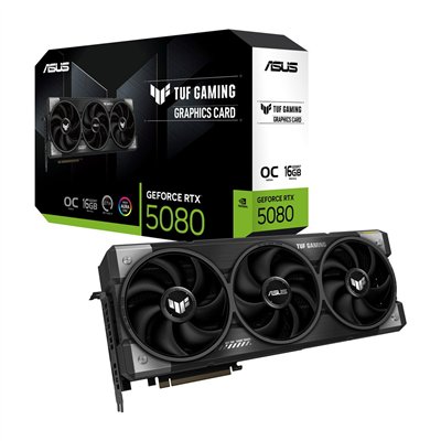Asus GeForce RTX 5080 16GB GDDR7 TUF Gaming OC Edition Κάρτα Γραφικών 90YV0M30-M0NA00