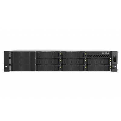 QNap TS-855eU-RP-8G NAS Rack με 8 θέσεις για HDD/M.2/SSD και 2 θύρες Ethernet