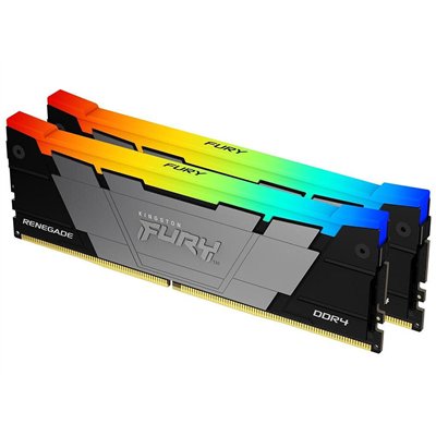 Kingston Fury Renegade DDR4 32GB RAM με 2x16GB Modules και Ταχύτητα 3600 για Desktop KF436C16RB12AK2/32
