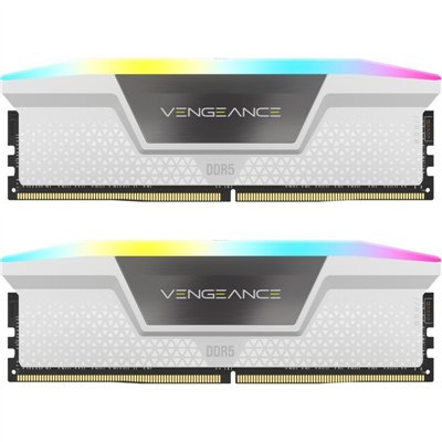 Corsair Vengeance RGB DDR5 64GB RAM με 2x32GB Modules και Ταχύτητα 5200 για Desktop CMH64GX5M2B5200C40W