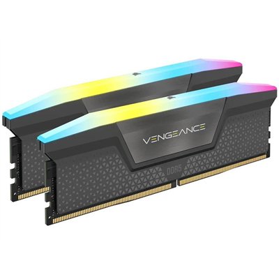Corsair Vengeance RGB DDR5 64GB RAM με 2x32GB Modules και Ταχύτητα 6000 για Desktop CMH64GX5M2B6000Z40