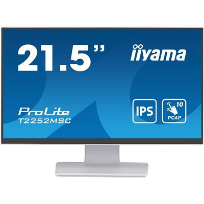 Iiyama ProLite T2252MSC-W2 IPS Monitor 21.5" FHD 1920x1080 με Χρόνο Απόκρισης 5ms GTG