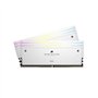 Corsair Dominator Titanium RGB XMP White DDR5 64GB RAM με 2x32GB Modules και Ταχύτητα 6400 για Desktop CMP64GX5M2B6400C32W