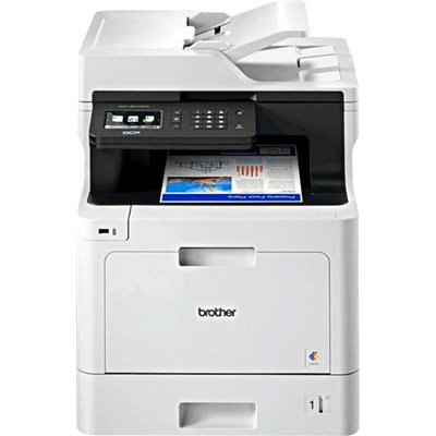 Brother Έγχρωμο Πολυμηχάνημα Laser με WiFi και Mobile Print DCP-L8410CDW