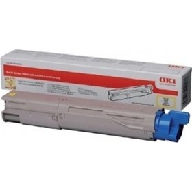 OKI 45862837 Γνήσιο Toner Laser Εκτυπωτή Κίτρινο 7300 Σελίδων
