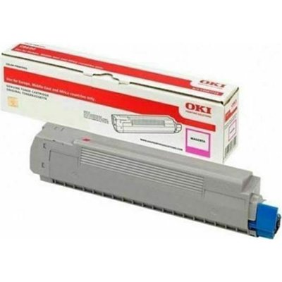 OKI 46490606 Γνήσιο Toner Laser Εκτυπωτή Ματζέντα High Capacity 6000 Σελίδων