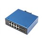 Digitus DN-651153 Unmanaged L2 PoE Switch με 8 Θύρες Gigabit (1Gbps) Ethernet και 4 SFP Θύρες