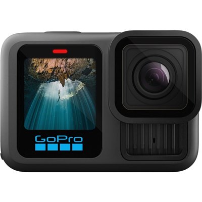 GoPro Hero13 Action Camera 5K Λήψης 360° Υποβρύχια με Οθόνη 2.27" και Wi-Fi Μαύρη