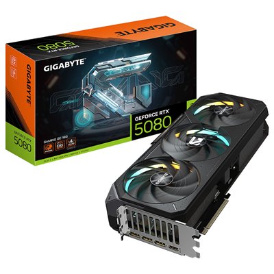 Gigabyte GeForce RTX 5080 16GB GDDR7 GAMING OC Κάρτα Γραφικών