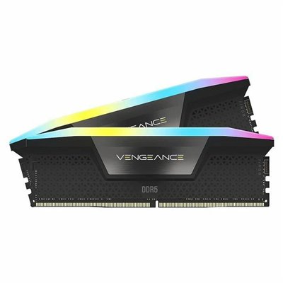 Corsair Vengeance RGB DDR5 32GB RAM με 2x16GB Modules και Ταχύτητα 6400 για Desktop CMH32GX5M2B6400C32