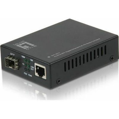 Level One GVT-2010 RJ45 to SFP Gigabit Media Converter