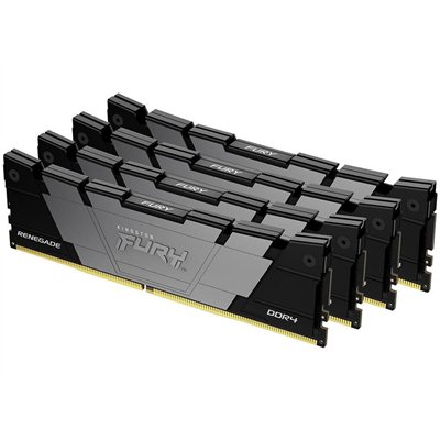 Kingston Fury Renegade DDR4 RAM με 4x8GB Modules και Ταχύτητα 3600 για Desktop KF436C16RB2K4/32