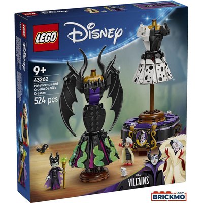 Lego Disney Maleficent's And Cruella De Vil's Dresse για 9+ Ετών 524τμχ 43262