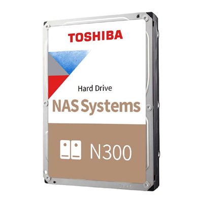 Toshiba N300 NAS 12TB HDD Σκληρός Δίσκος 3.5" SATA III 7200rpm με 512MB Cache HDWG51CUZSVA