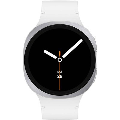 Samsung Galaxy Watch8 Aluminium 44mm Αδιάβροχο με Παλμογράφο (Ασημί)