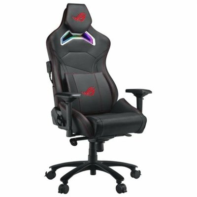 Asus ROG Chariot Καρέκλα Gaming Δερματίνης με Ρυθμιζόμενα Μπράτσα Μαύρη