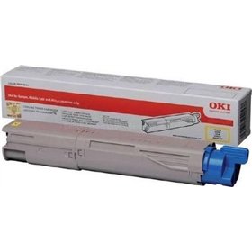 OKI 45862814 Γνήσιο Toner Laser Εκτυπωτή Κίτρινο High Capacity 10000 Σελίδων