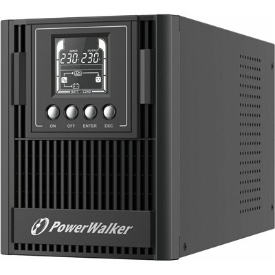 Powerwalker VFI 1000 AT UPS On-Line 1000VA 900W με 3 Schuko Πρίζες