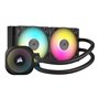Corsair iCUE Link Titan 240 RX RGB Υδρόψυξη Επεξεργαστή Διπλού Ανεμιστήρα 120mm για Socket AM4/AM5/1700