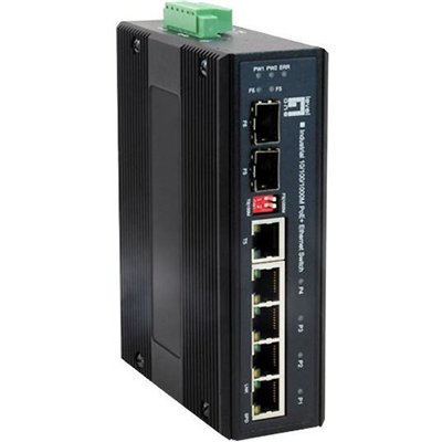 Level One IES-0610 Unmanaged L2 Switch με 6 Θύρες Gigabit (1Gbps) Ethernet και 1 SFP Θύρα