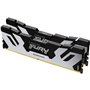 Kingston Fury Renegade Silver DDR5 32GB RAM με 2x16GB Modules και Ταχύτητα 7200 για Desktop KF572C38RSK2-32