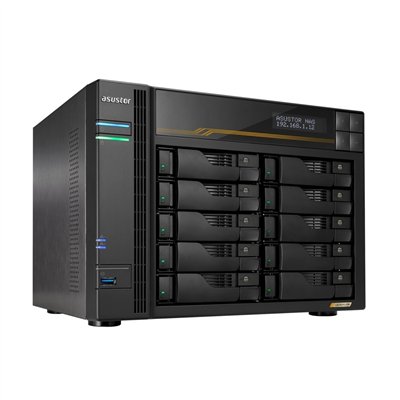 Asustor Lockerstor 10 Gen3 AS6810T NAS Tower με 10 θέσεις για M.2 και 4 θύρες Ethernet