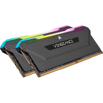 Corsair Vengeance RGB Pro SL DDR4 32GB RAM με 2x16GB Modules και Ταχύτητα 3200 για Desktop CMH32GX4M2Z3200C16