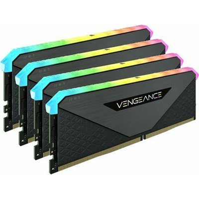 Corsair Vengeance RGB RT DDR4 32GB RAM με 4x8GB Modules και Ταχύτητα 3600 για Desktop CMN32GX4M4Z3600C18