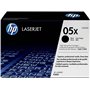HP 05X Γνήσιο Toner Laser Εκτυπωτή Μαύρο High Yield 6500 Σελίδων (CE505X)
