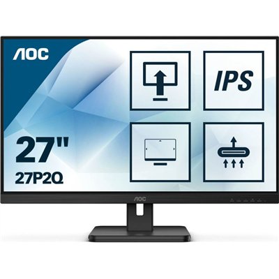 AOC 27P2Q IPS Monitor 27" FHD 1920x1080 με Χρόνο Απόκρισης 4ms GTG